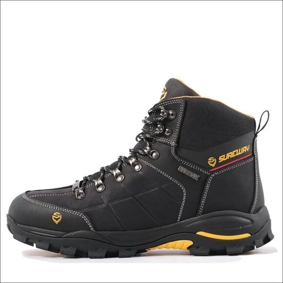 Men's Sureway 6" Soft/Steel Toe Heavy Duty Waterproof Work Boots-YW609S-Size 9.5 - Picture 1 of 12